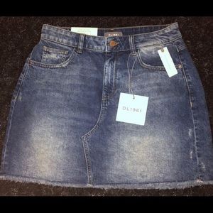 DL1961 Anthropologie Denim skirt